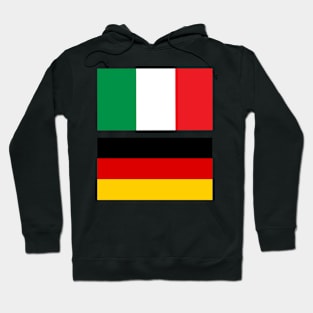 Italy and Germany Flag Hoodie